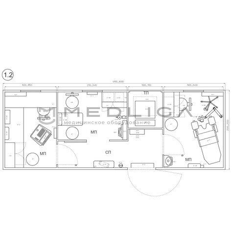 ДжиСиМед «Диагностика» исполнение 1, 2